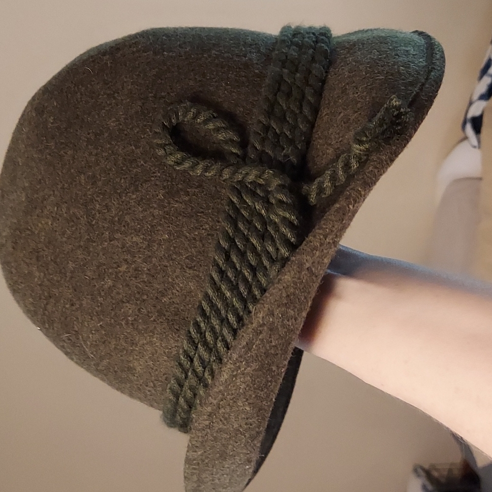 COPY - Al Gaver Lodenhut forest green wool hat